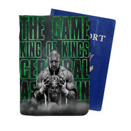 Onyourcases Triple H King of Kings Custom Passport Wallet Case With Credit Card Holder Awesome Personalized PU Leather Top Travel Trip Vacation Baggage Cover