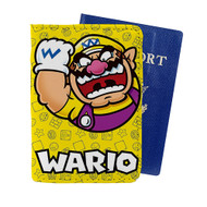 Onyourcases Wario Super Mario Bros Nintendo Custom Passport Wallet Case With Credit Card Holder Awesome Personalized PU Leather Top Travel Trip Vacation Baggage Cover