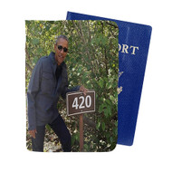 Onyourcases 420 Obama Custom Passport Wallet Case With Credit Card Holder Awesome Personalized PU Leather Travel Trip Top Vacation Baggage Cover