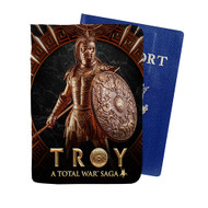 Onyourcases A Total War Saga TROY Custom Passport Wallet Case With Credit Card Holder Awesome Personalized PU Leather Travel Trip Top Vacation Baggage Cover