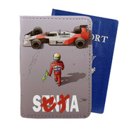 Onyourcases Ayrton Senna Akira Custom Passport Wallet Case With Credit Card Holder Awesome Personalized PU Leather Travel Trip Top Vacation Baggage Cover
