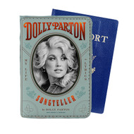 Onyourcases Dolly Parton Songteller Custom Passport Wallet Case With Credit Card Holder Awesome Personalized PU Leather Travel Trip Top Vacation Baggage Cover
