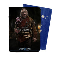 Onyourcases Durlin God Of War Ragnarok Custom Passport Wallet Case With Credit Card Holder Awesome Personalized PU Leather Travel Trip Top Vacation Baggage Cover