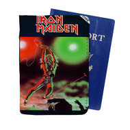 Onyourcases Iron Maiden Live at The Rainbow 1981 Custom Passport Wallet Case With Credit Card Holder Awesome Personalized PU Leather Travel Trip Top Vacation Baggage Cover