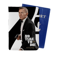 Onyourcases James Bond 007 No Time To Die Custom Passport Wallet Case With Credit Card Holder Awesome Personalized PU Leather Travel Trip Top Vacation Baggage Cover