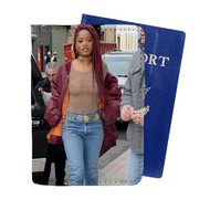 Onyourcases Keke Palmer Custom Passport Wallet Case With Credit Card Holder Awesome Personalized PU Leather Travel Trip Top Vacation Baggage Cover