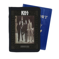 Onyourcases Kiss Dressed to Kill 1975 Custom Passport Wallet Case With Credit Card Holder Awesome Personalized PU Leather Travel Trip Top Vacation Baggage Cover