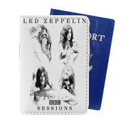 Onyourcases Led Zeppelin BBC Sessions 1997 Custom Passport Wallet Case With Credit Card Holder Awesome Personalized PU Leather Travel Trip Top Vacation Baggage Cover