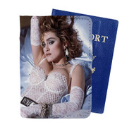 Onyourcases Madonna Custom Passport Wallet Case With Credit Card Holder Awesome Personalized PU Leather Travel Trip Top Vacation Baggage Cover