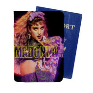 Onyourcases Madonna The Virgin Tour Custom Passport Wallet Case With Credit Card Holder Awesome Personalized PU Leather Travel Trip Top Vacation Baggage Cover