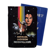 Onyourcases Michael Jackson Moonwalker Custom Passport Wallet Case With Credit Card Holder Awesome Personalized PU Leather Travel Trip Top Vacation Baggage Cover