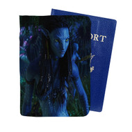 Onyourcases Neytiri Avatar The Way of Water Custom Passport Wallet Case With Credit Card Holder Awesome Personalized PU Leather Travel Trip Top Vacation Baggage Cover