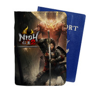 Onyourcases Nioh 2 The Complete Edition Custom Passport Wallet Case With Credit Card Holder Awesome Personalized PU Leather Travel Trip Top Vacation Baggage Cover