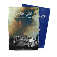 Onyourcases Pearl Jam North American Tour 2022 Custom Passport Wallet Case With Credit Card Holder Awesome Personalized PU Leather Travel Trip Top Vacation Baggage Cover