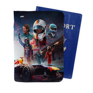 Onyourcases Sebastian Vettel F1 Custom Passport Wallet Case With Credit Card Holder Awesome Personalized PU Leather Travel Trip Top Vacation Baggage Cover