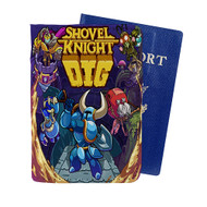 Onyourcases Shovel Knight Dig Custom Passport Wallet Case With Credit Card Holder Awesome Personalized PU Leather Travel Trip Top Vacation Baggage Cover