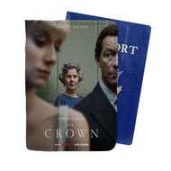 Onyourcases The Crown Tv Series Custom Passport Wallet Case With Credit Card Holder Awesome Personalized PU Leather Travel Trip Top Vacation Baggage Cover