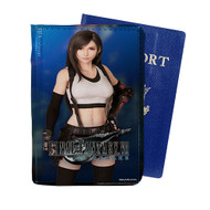 Onyourcases Tifa Lockhart Final Fantasy VII Remake Custom Passport Wallet Case With Credit Card Holder Awesome Personalized PU Leather Travel Trip Top Vacation Baggage Cover