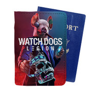 Onyourcases Watch Dogs Legion Standard Edition Custom Passport Wallet Case With Credit Card Holder Awesome Personalized PU Leather Travel Trip Top Vacation Baggage Cover