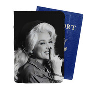 Onyourcases Young Dolly Parton Custom Passport Wallet Case With Credit Card Holder Awesome Personalized PU Leather Travel Trip Top Vacation Baggage Cover