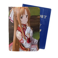 Onyourcases Yuuki Asuna Sword Art Online Custom Passport Wallet Case With Credit Card Holder Awesome Personalized PU Leather Travel Trip Top Vacation Baggage Cover