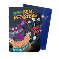 Onyourcases Aaahh Real Monsters Custom Passport Wallet Case With Credit Card Holder Awesome Personalized PU Leather Travel Trip Vacation Top Baggage Cover