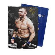 Onyourcases Alexander Volkanovski UFC Custom Passport Wallet Case With Credit Card Holder Awesome Personalized PU Leather Travel Trip Vacation Top Baggage Cover