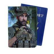 Onyourcases Captain Price Call of Duty Custom Passport Wallet Case With Credit Card Holder Awesome Personalized PU Leather Travel Trip Vacation Top Baggage Cover
