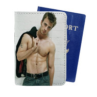 Onyourcases Chris Evans Custom Passport Wallet Case With Credit Card Holder Awesome Personalized PU Leather Travel Trip Vacation Top Baggage Cover