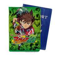 Onyourcases Eyeshield 21 Custom Passport Wallet Case With Credit Card Holder Awesome Personalized PU Leather Travel Trip Vacation Top Baggage Cover