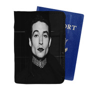 Onyourcases Ezra Miller Custom Passport Wallet Case With Credit Card Holder Awesome Personalized PU Leather Travel Trip Vacation Top Baggage Cover