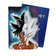 Onyourcases Goku Ultra Instinct Custom Passport Wallet Case With Credit Card Holder Awesome Personalized PU Leather Travel Trip Vacation Top Baggage Cover