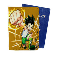 Onyourcases Gon Freecss Hunter x Hunter Custom Passport Wallet Case With Credit Card Holder Awesome Personalized PU Leather Travel Trip Vacation Top Baggage Cover