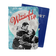 Onyourcases It s a Wonderful Life Movie Custom Passport Wallet Case With Credit Card Holder Awesome Personalized PU Leather Travel Trip Vacation Top Baggage Cover