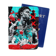 Onyourcases JA Morant Custom Passport Wallet Case With Credit Card Holder Awesome Personalized PU Leather Travel Trip Vacation Top Baggage Cover