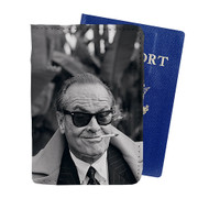 Onyourcases Jack Nicholson Custom Passport Wallet Case With Credit Card Holder Awesome Personalized PU Leather Travel Trip Vacation Top Baggage Cover