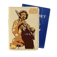 Onyourcases Jimi Hendrix Custom Passport Wallet Case With Credit Card Holder Awesome Personalized PU Leather Travel Trip Vacation Top Baggage Cover