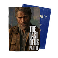Onyourcases Joel The Last of Us Part 2 Custom Passport Wallet Case With Credit Card Holder Awesome Personalized PU Leather Travel Trip Vacation Top Baggage Cover