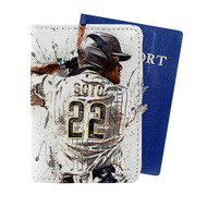 Onyourcases Juan Soto San Diego Padres Custom Passport Wallet Case With Credit Card Holder Awesome Personalized PU Leather Travel Trip Vacation Top Baggage Cover