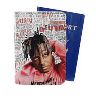 Onyourcases Juice Wrld Lyric Custom Passport Wallet Case With Credit Card Holder Awesome Personalized PU Leather Travel Trip Vacation Top Baggage Cover