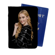 Onyourcases Kathryn Newton Custom Passport Wallet Case With Credit Card Holder Awesome Personalized PU Leather Travel Trip Vacation Top Baggage Cover