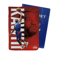 Onyourcases Kawhi Leonard LA Clippers Custom Passport Wallet Case With Credit Card Holder Awesome Personalized PU Leather Travel Trip Vacation Top Baggage Cover
