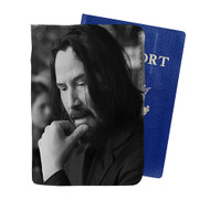Onyourcases Keanu Reeves Custom Passport Wallet Case With Credit Card Holder Awesome Personalized PU Leather Travel Trip Vacation Top Baggage Cover