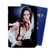 Onyourcases Keira Knightley Custom Passport Wallet Case With Credit Card Holder Awesome Personalized PU Leather Travel Trip Vacation Top Baggage Cover