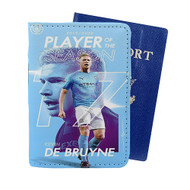 Onyourcases Kevin De Bruyne Manchester City Custom Passport Wallet Case With Credit Card Holder Awesome Personalized PU Leather Travel Trip Vacation Top Baggage Cover