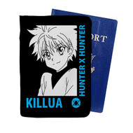 Onyourcases Killua Zoldyck Hunter Hunter Custom Passport Wallet Case With Credit Card Holder Awesome Personalized PU Leather Travel Trip Vacation Top Baggage Cover
