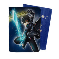 Onyourcases Kirito Sword Art Online Custom Passport Wallet Case With Credit Card Holder Awesome Personalized PU Leather Travel Trip Vacation Top Baggage Cover