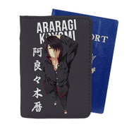 Onyourcases Koyomi Araragi Monogatari Custom Passport Wallet Case With Credit Card Holder Awesome Personalized PU Leather Travel Trip Vacation Top Baggage Cover