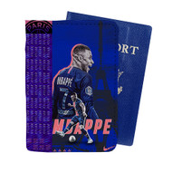 Onyourcases Kylian Mbappe PSG Custom Passport Wallet Case With Credit Card Holder Awesome Personalized PU Leather Travel Trip Vacation Top Baggage Cover