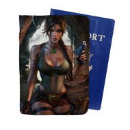 Onyourcases Lara Croft Tomb Raider Custom Passport Wallet Case With Credit Card Holder Awesome Personalized PU Leather Travel Trip Vacation Top Baggage Cover